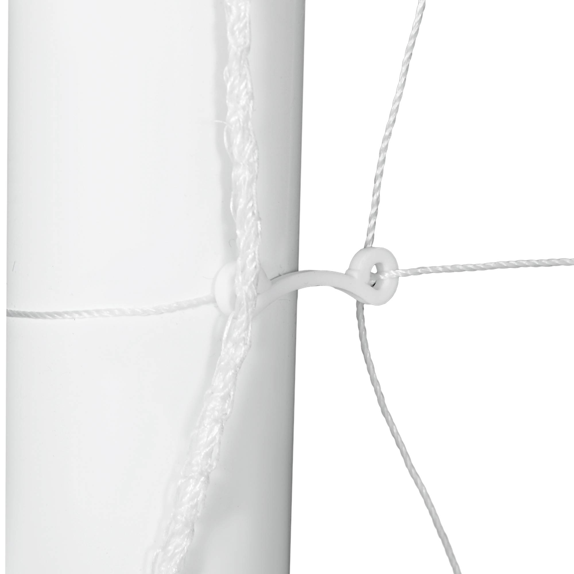 Sportnow - But de football cage de foot - dim. 180L x 92l x 124H cm - PVC blanc - SPORTNOW - Image 7