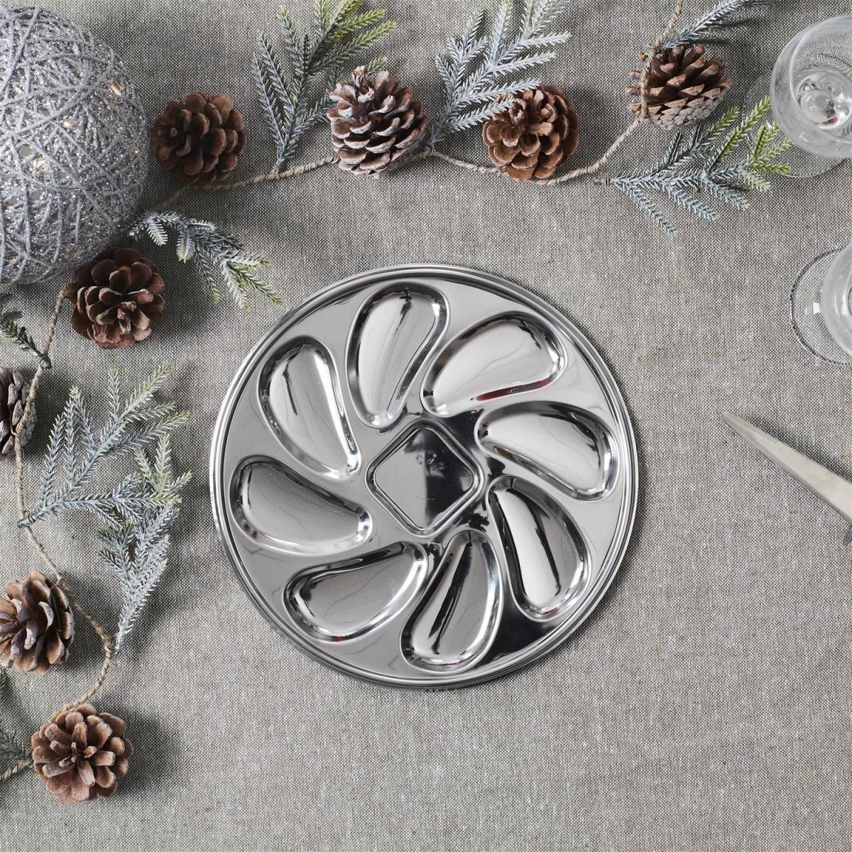 Cook Concept - Coffret à Huître "9 pièces" 23cm Gris - Image 10
