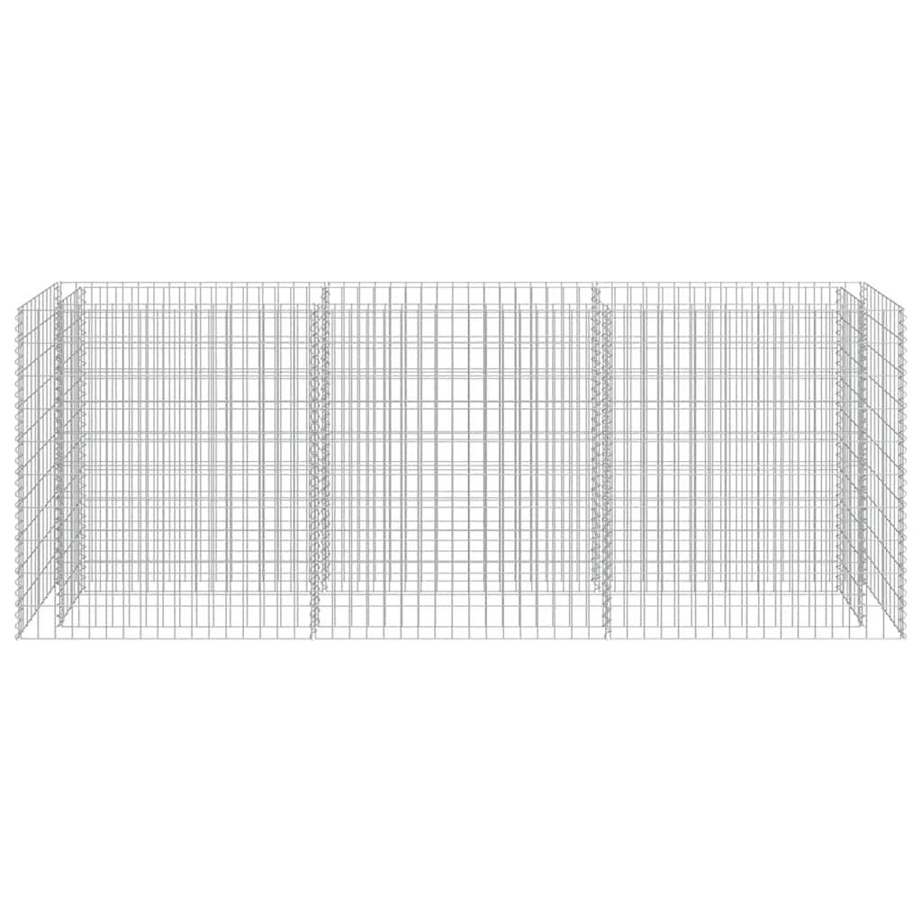 Vidaxl - Lit surélevé à gabion Acier galvanisé 270x50x100 cm vidaXL 143562 - Image 6