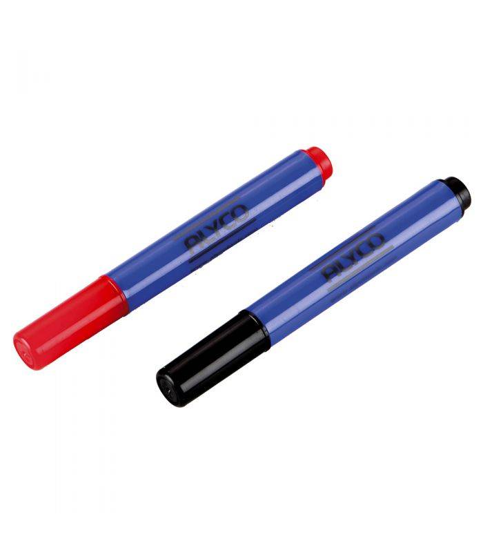 Stylo-feutre noir pointe fine diam. 9 mm ALYCO 149086 - Image 1