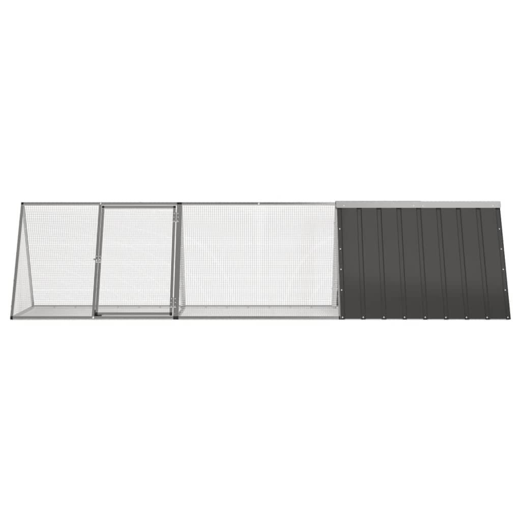 Clapier extérieur modulable acier galvanisé pour lapin Anthracite – ComfortXL Outdoor Living - Image 3
