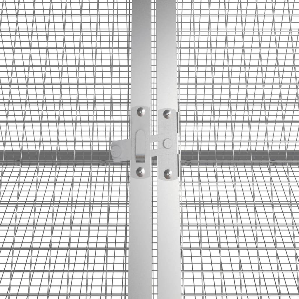 Clapier extérieur modulable acier galvanisé pour lapin Anthracite – ComfortXL Outdoor Living - Image 5