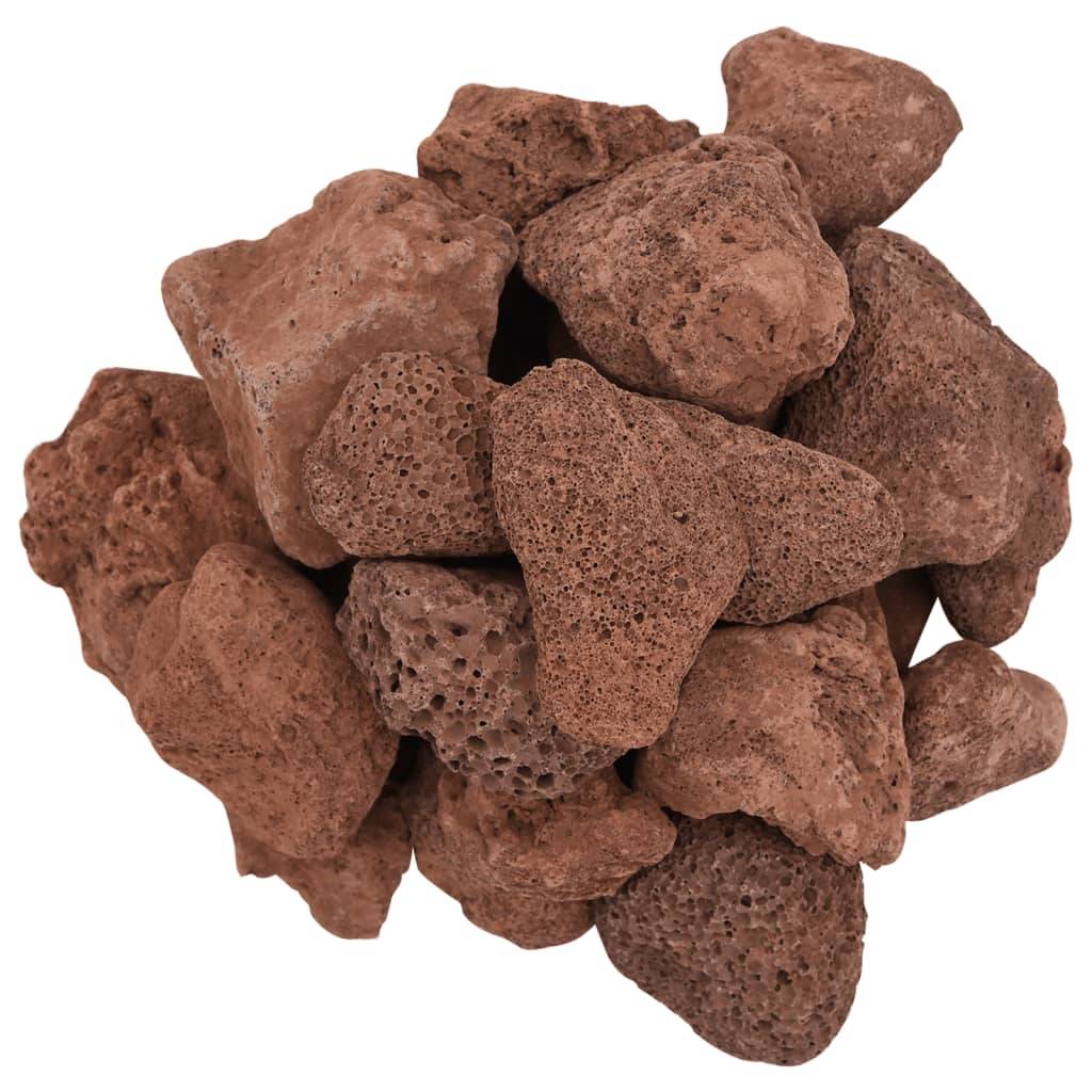 ComfortXL - Pierres de Lave pour Aquascaping et Paillage Décoratif 10 kg Rouge 5-8 cm - ComfortXL Outdoor Living - Image 4