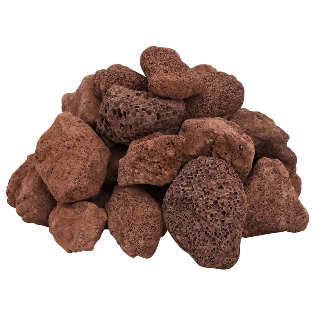 ComfortXL - Pierres de Lave pour Aquascaping et Paillage Décoratif 10 kg Rouge 5-8 cm - ComfortXL Outdoor Living - Image 3