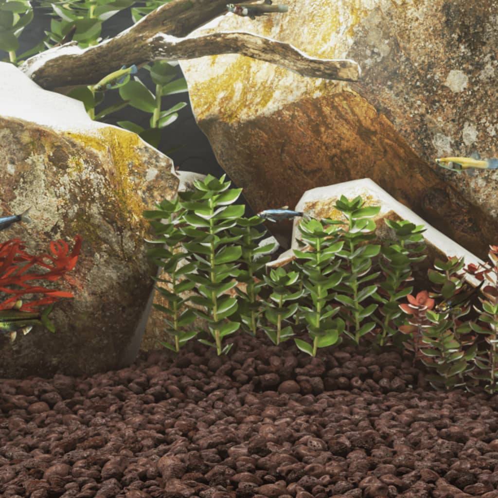 ComfortXL - Pierres de Lave pour Aquascaping et Paillage Décoratif 10 kg Rouge 5-8 cm - ComfortXL Outdoor Living - Image 1