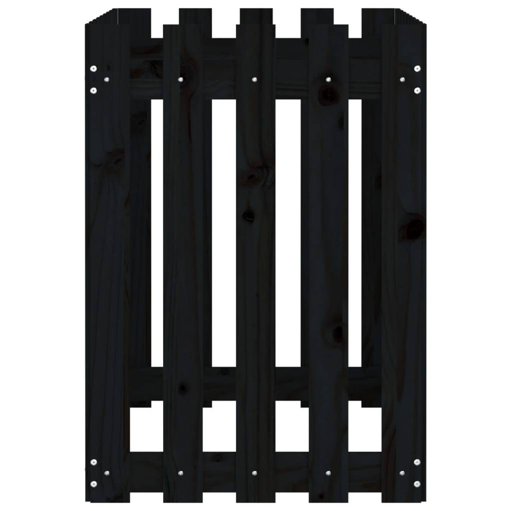 ComfortXL - Potager surélevé très haut pin massif design clôture Noir 100x50x70 cm – ComfortXL Outdoor Living - Image 6