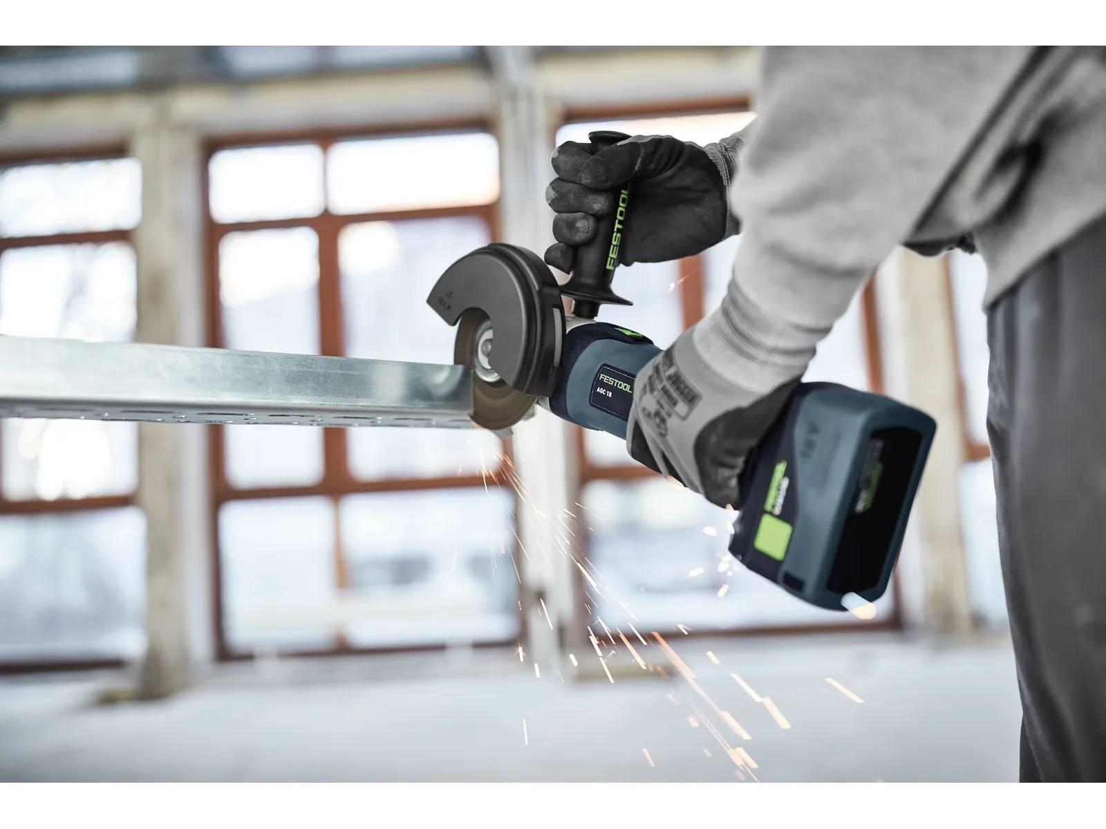 Meuleuse d'angle sans fil AGC 18-125 EB-Basic Sans batterie ni chargeur - FESTOOL - 578367 - Image 3