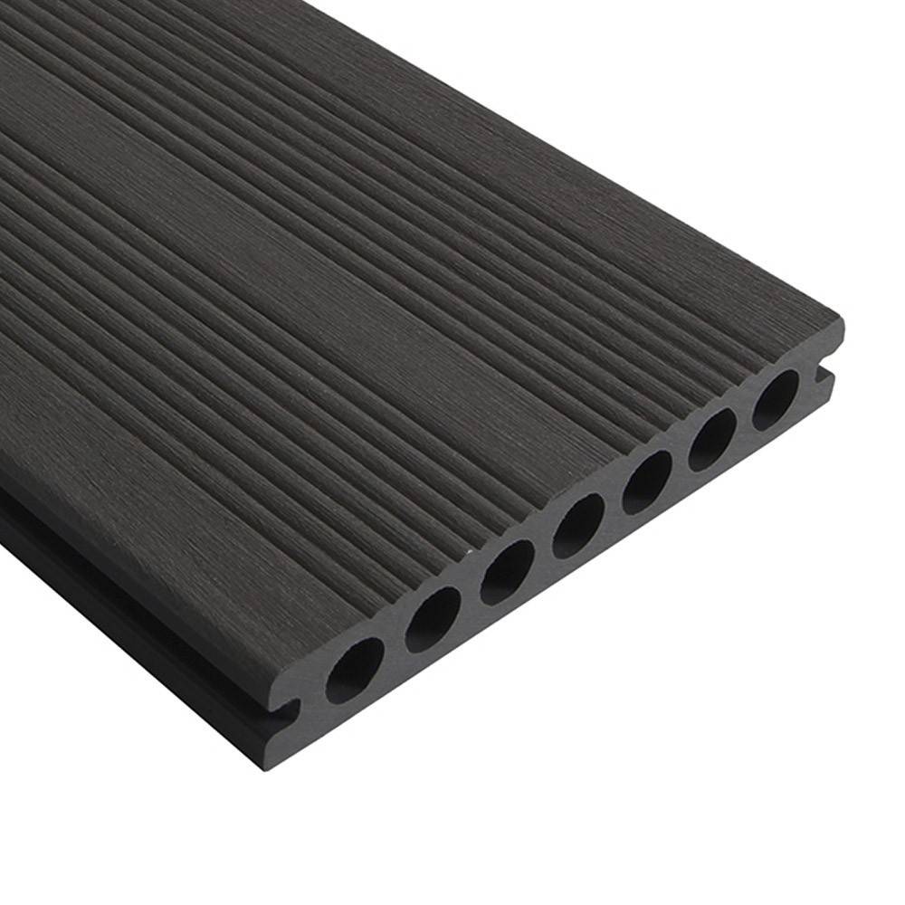 Kit Terrasse ATLANTA 10m² Anthracite - 31 Lames de Terrasse (220 x 14.5 x 2.25 cm) - Garantie 15 ans - Fixation par Clips - Image 4