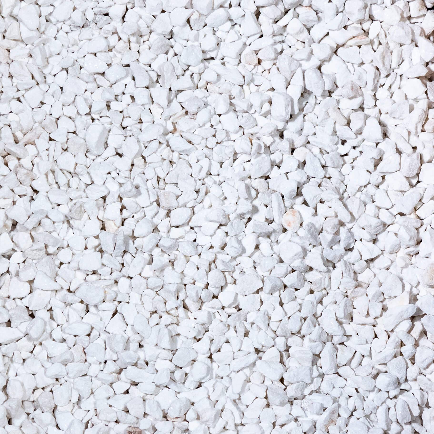 RO'MA Nature - Gravier Blanc Pur 8-16 mm - Lot de 5 sacs de 20 kg (2 m²) - RO'MA NATURE - Image 1