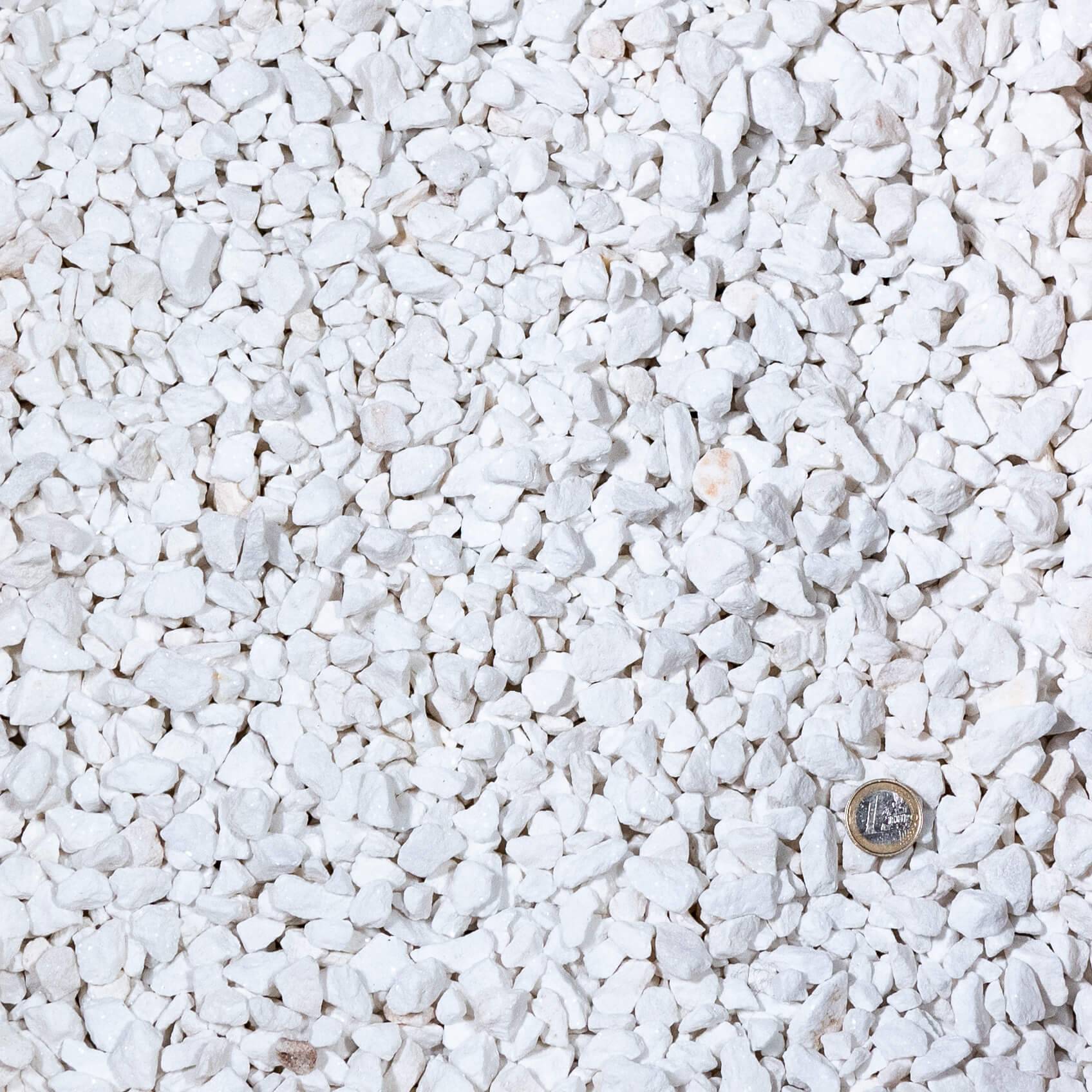RO'MA Nature - Gravier Blanc Pur 8-16 mm - Lot de 5 sacs de 20 kg (2 m²) - RO'MA NATURE - Image 2