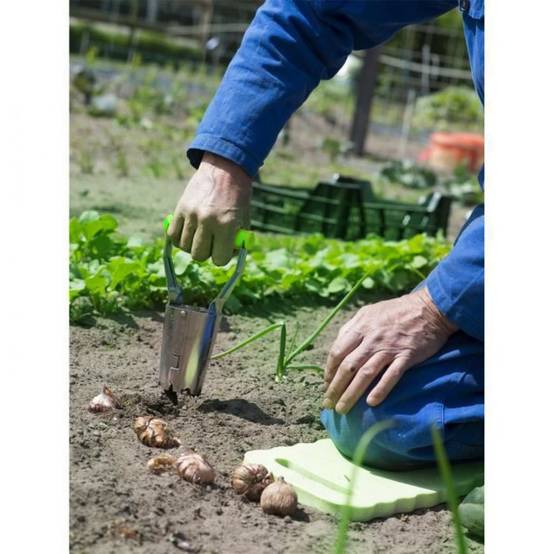 Plantoir à Bulbe, oignons - BMI Jardinage - Automatique - Poignée Réglable - Image 2