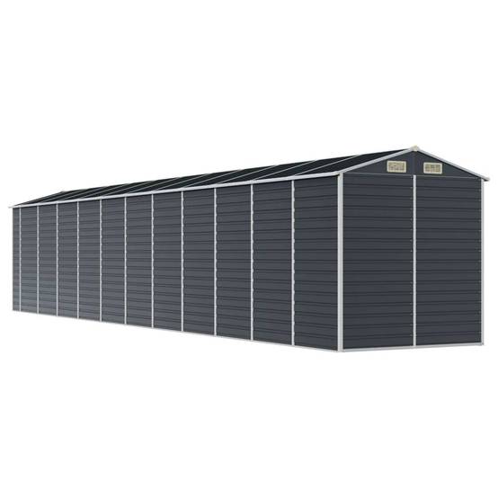Vidaxl - Abri de jardin anthracite 191x980x198 cm acier galvanisé vidaXL 3188263 - Image 8