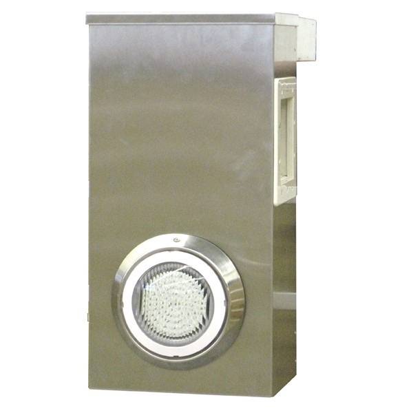 Water Clip - Bloc skimmer aluminium avec eclairage Water Clip