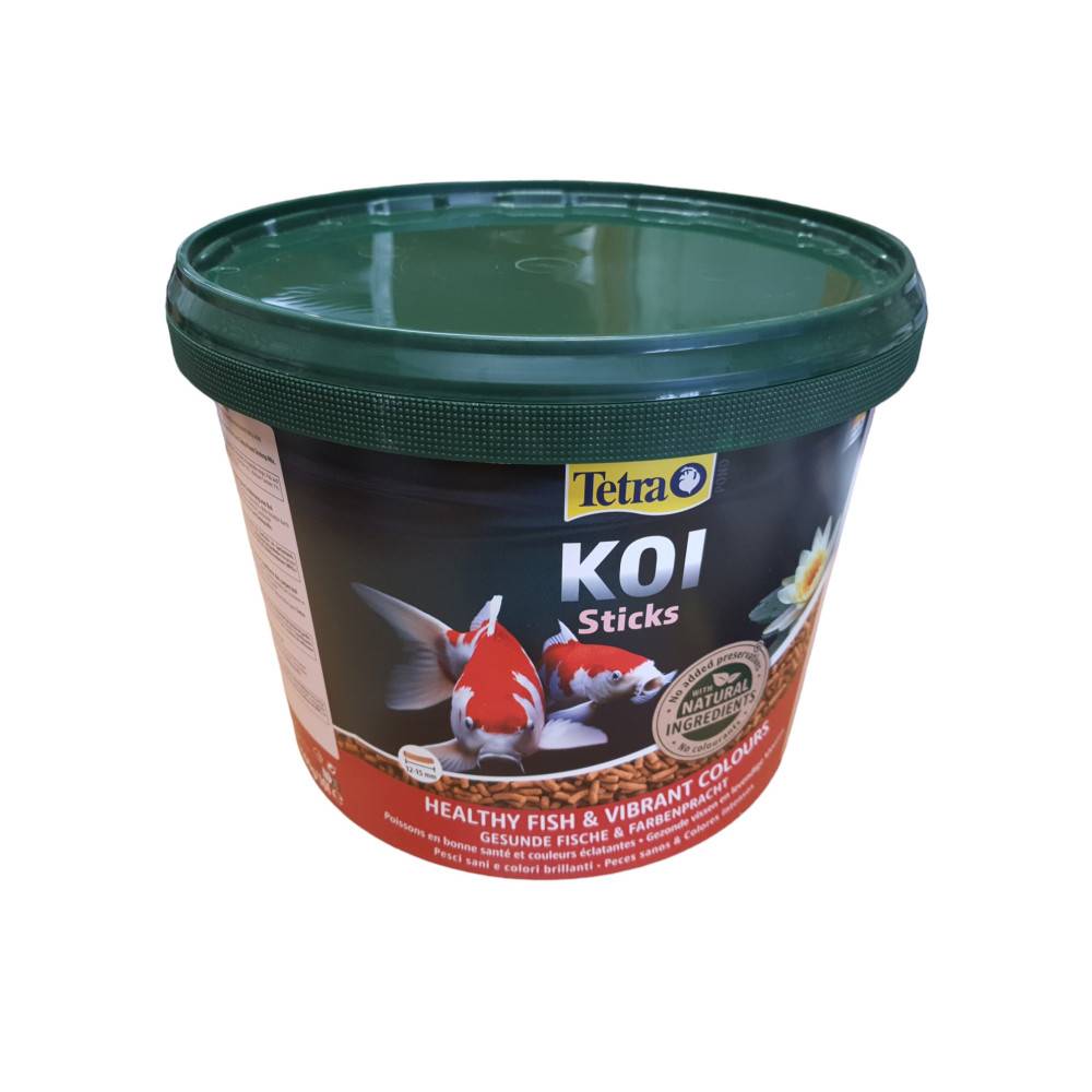 Tetra - Aliment complet flottant Koï stick 10 litres , 1,5 kg pour carpes koï de bassin - Image 4