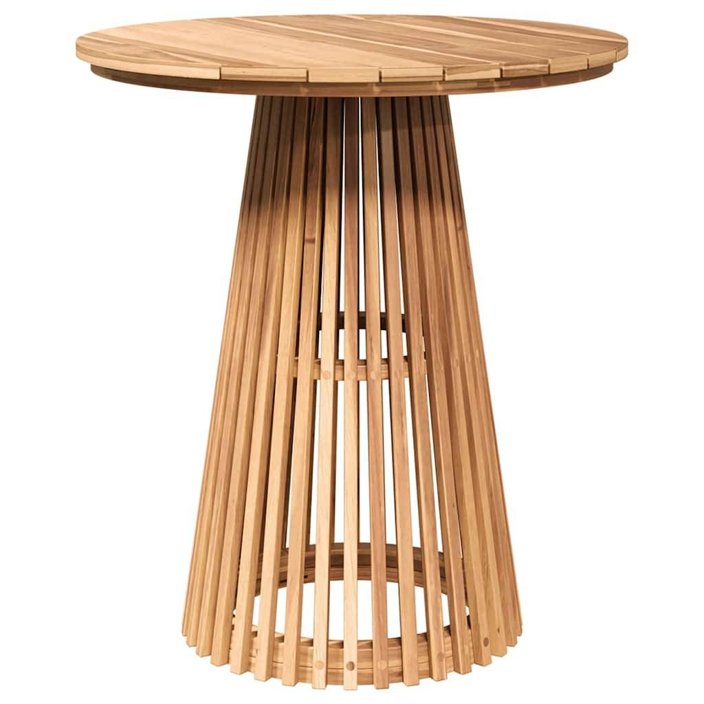 Table d'appoint Bois de Teck Massif Marron 70 x 70 x 75 cm, Poids :15.1kg - PANGIVO - Image 2