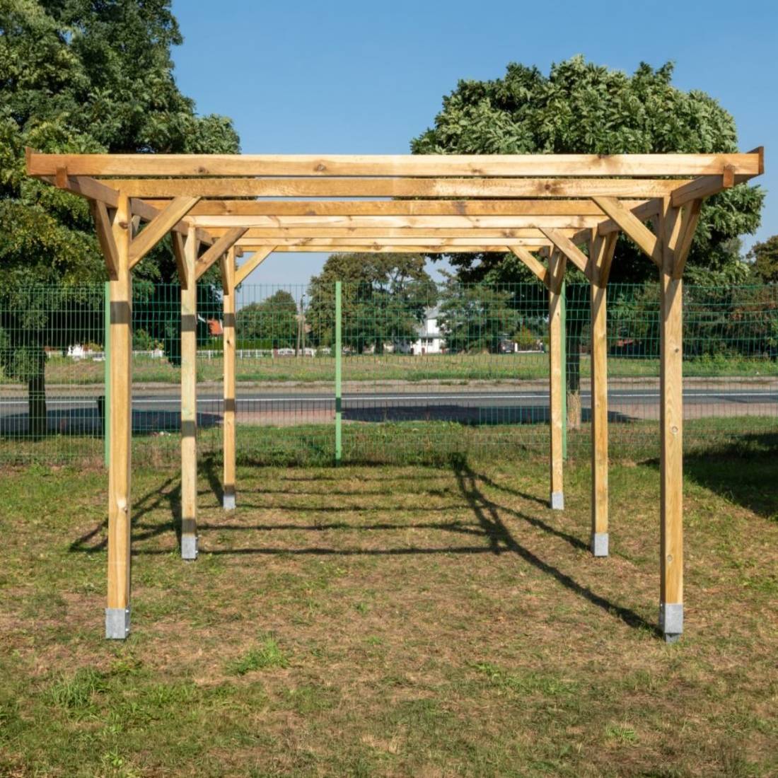 Altanka - Carport, abri de voiture  3.04x5.12 m - 15.57 m2 - CAR16 - ALTANKA - Image 2