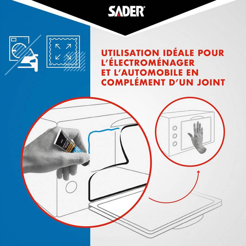 Sader - SADER COLLE VIBRATION ET HT 55 ML - Image 4