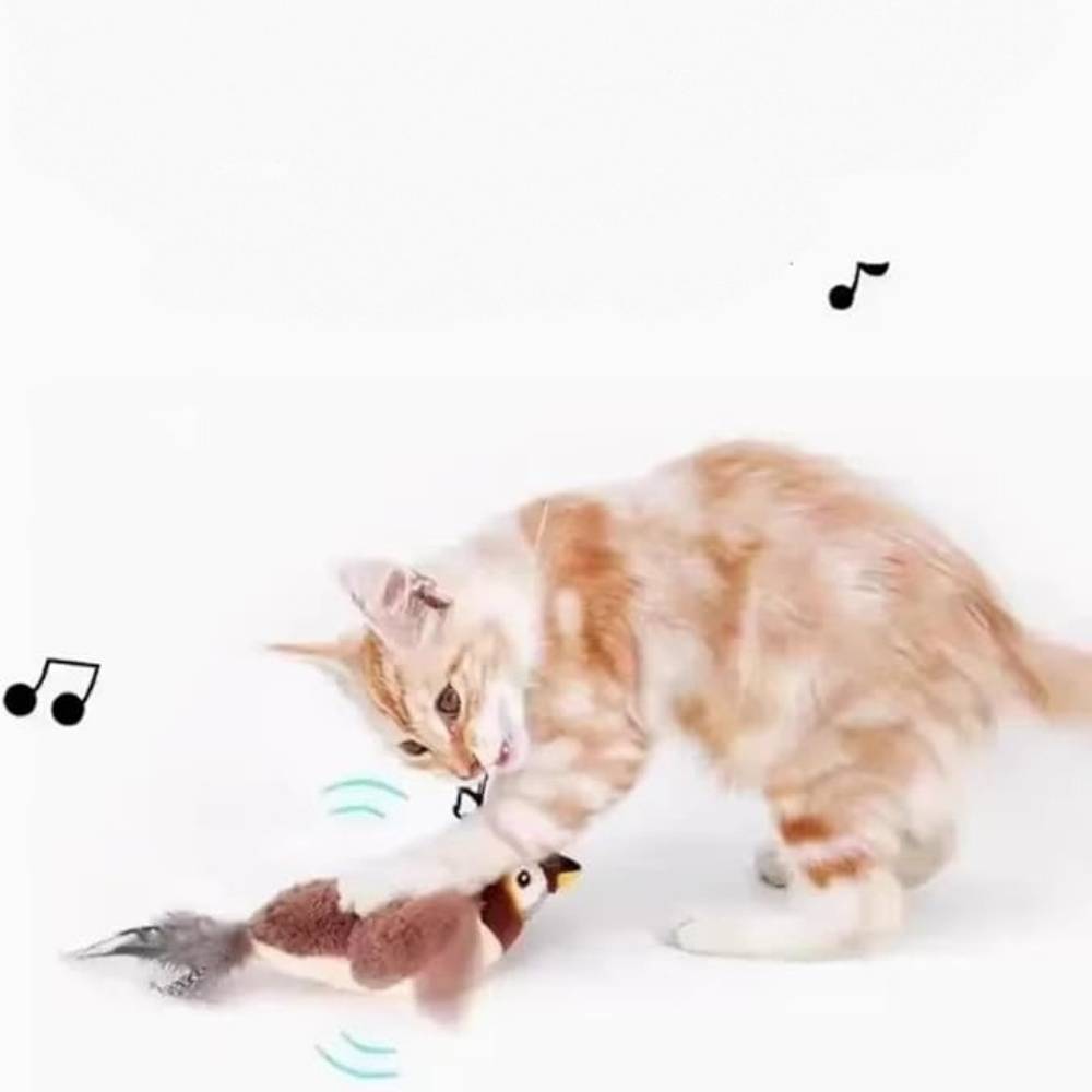 IntiMeg - Oiseau interactif IntiMeg Jouet pour chat - Image 3
