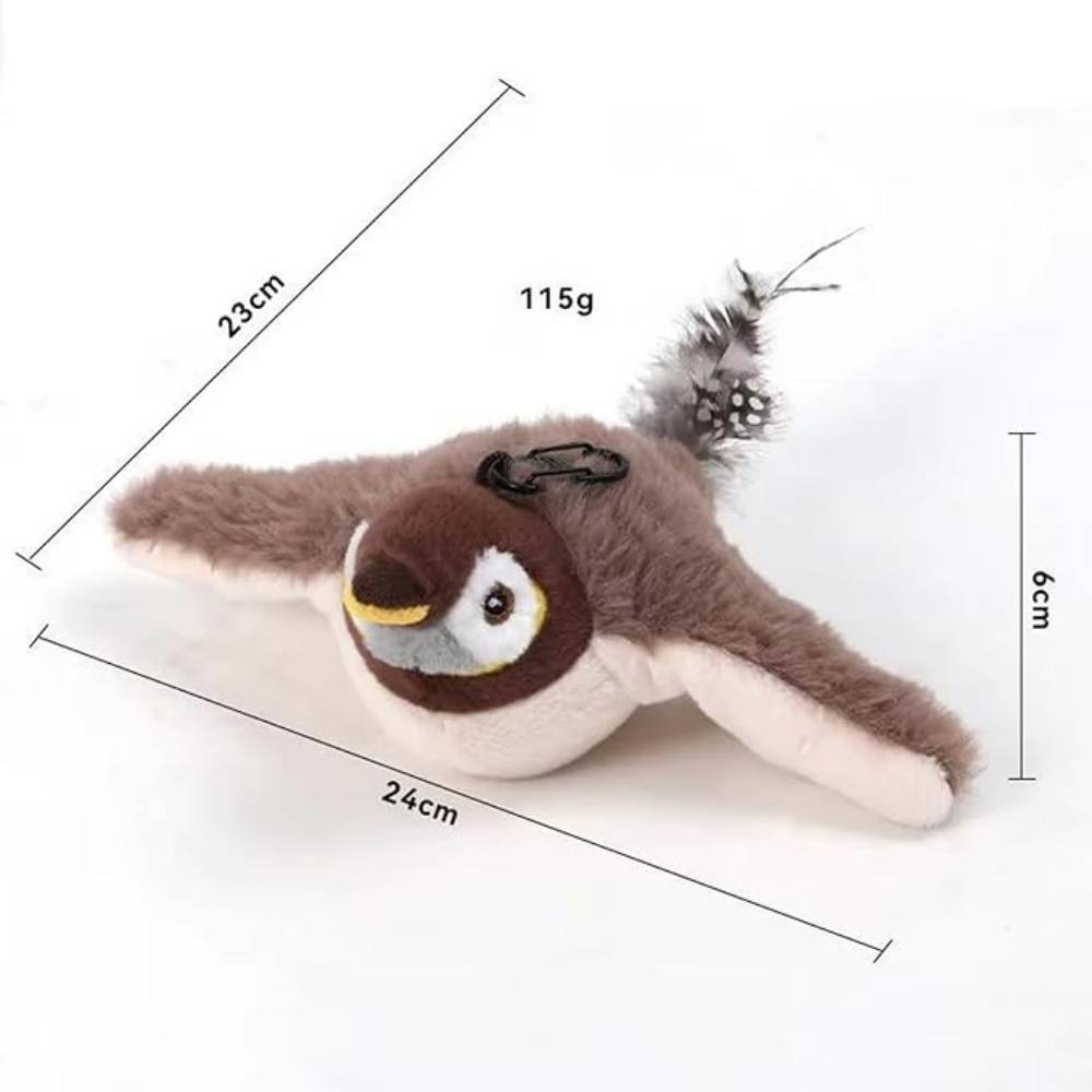 IntiMeg - Oiseau interactif IntiMeg Jouet pour chat - Image 2