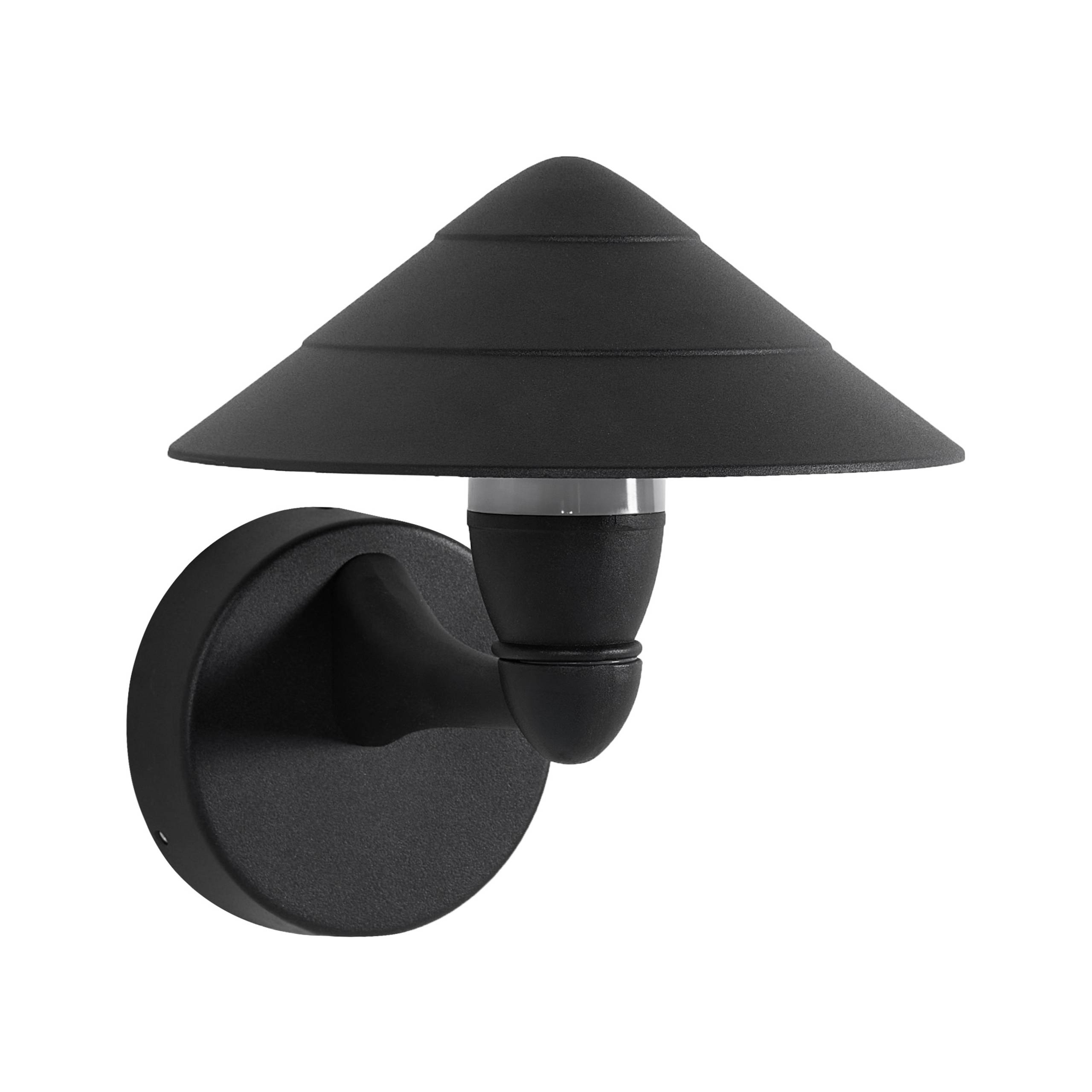 Beliani - Lampe murale pour l'extérieur Aluminium Noir NAVEA - Beliani - Image 2