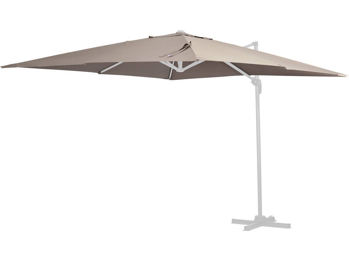 Habitat Et Jardin - Toile Pour Parasol Jardin Déporté "sun 4" - 3 X 4 M - Taupe -habitat Et Jardin - Image 1