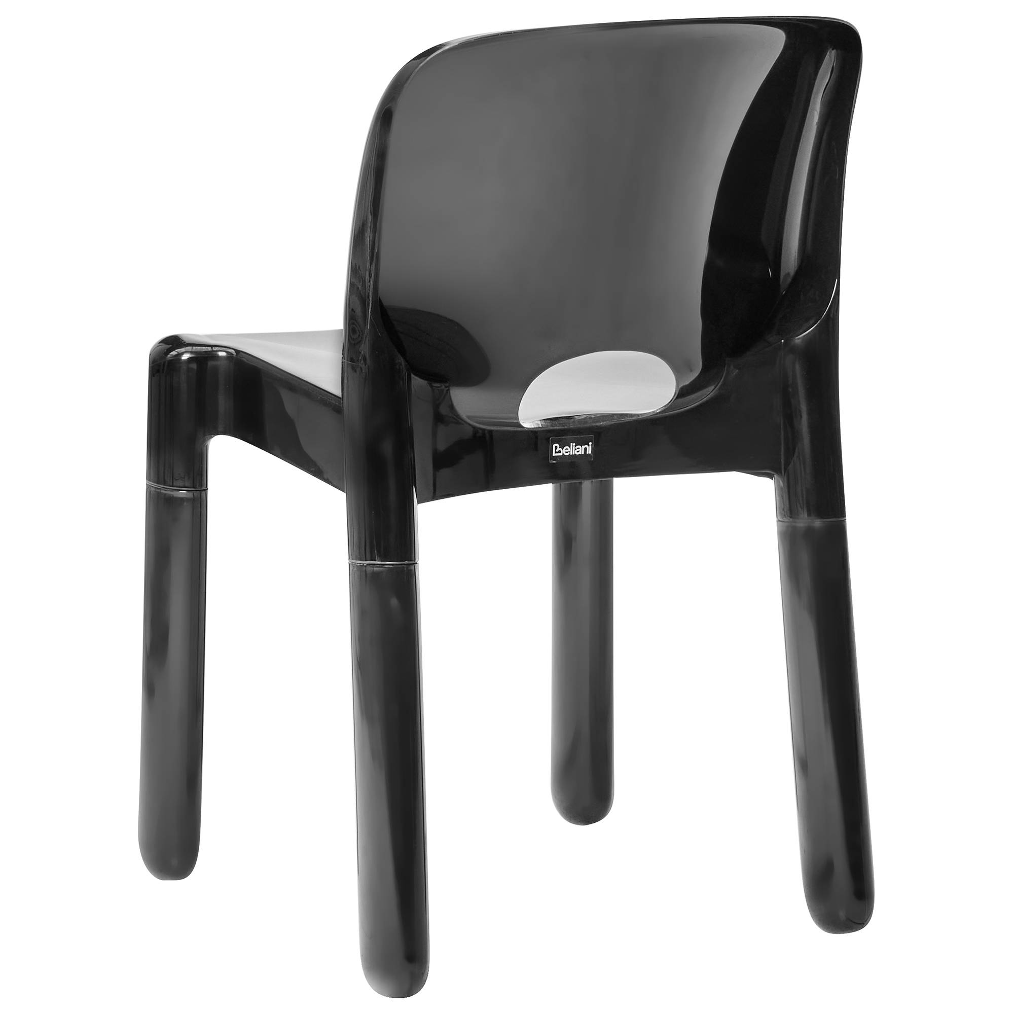 Beliani - Chaise de jardin Polypropylène Noir BETIM - 43x49x76- Beliani - Image 6