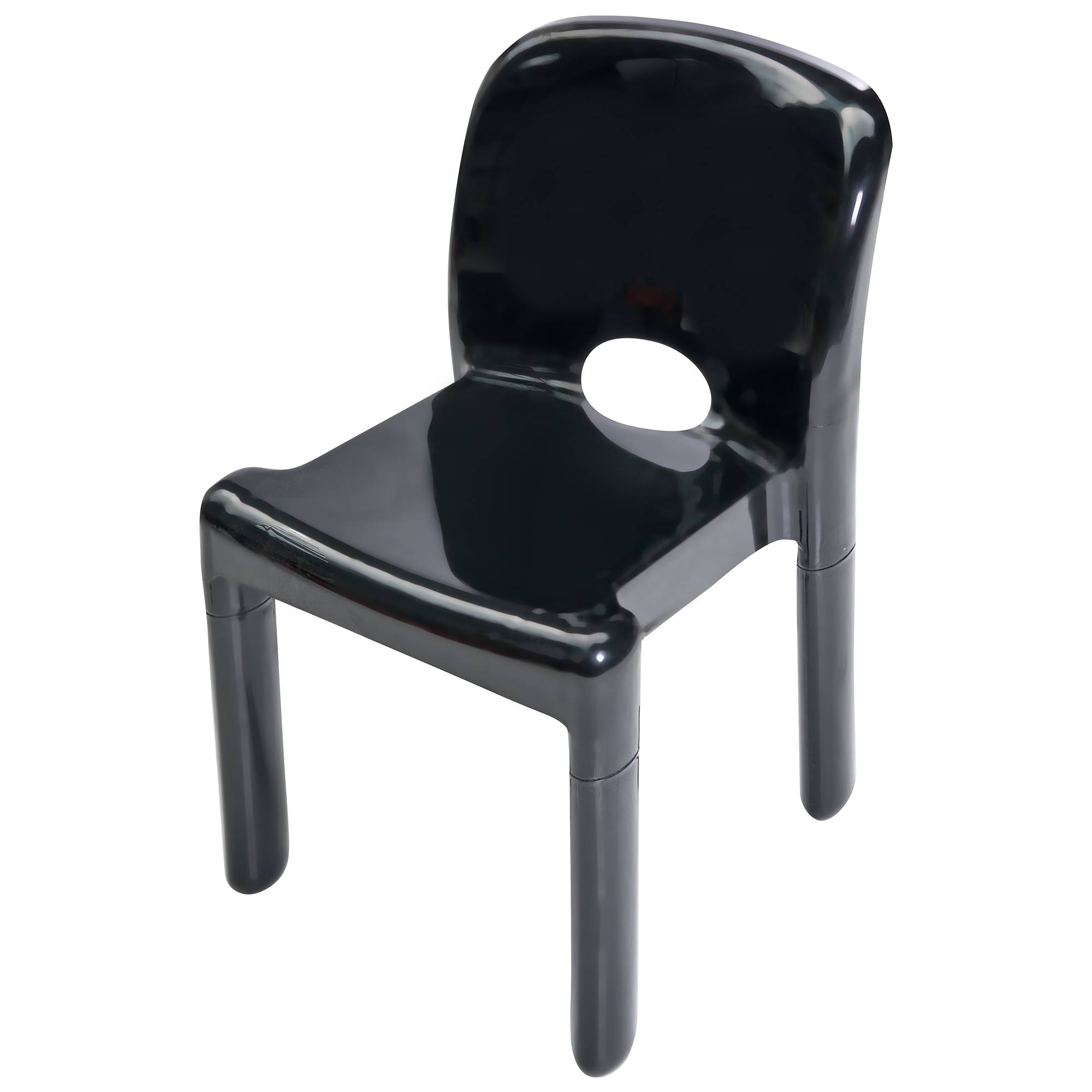 Beliani - Chaise de jardin Polypropylène Noir BETIM - 43x49x76- Beliani - Image 7