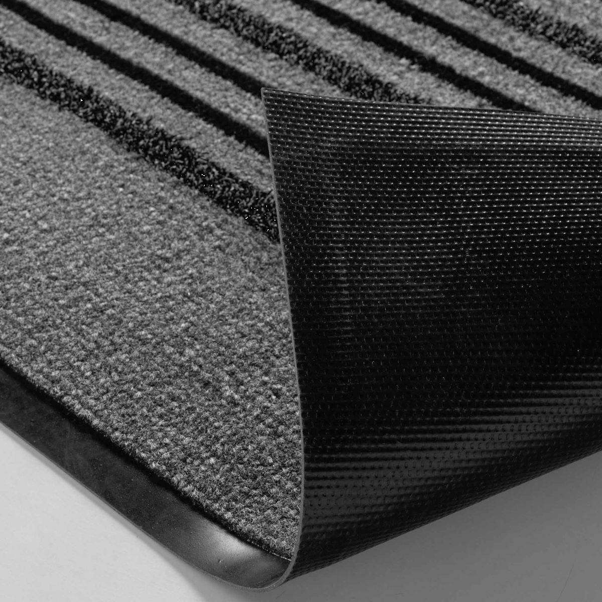 Tapis d'Entrée Anti-Poussière "Piano" 80x120cm Gris - Image 2