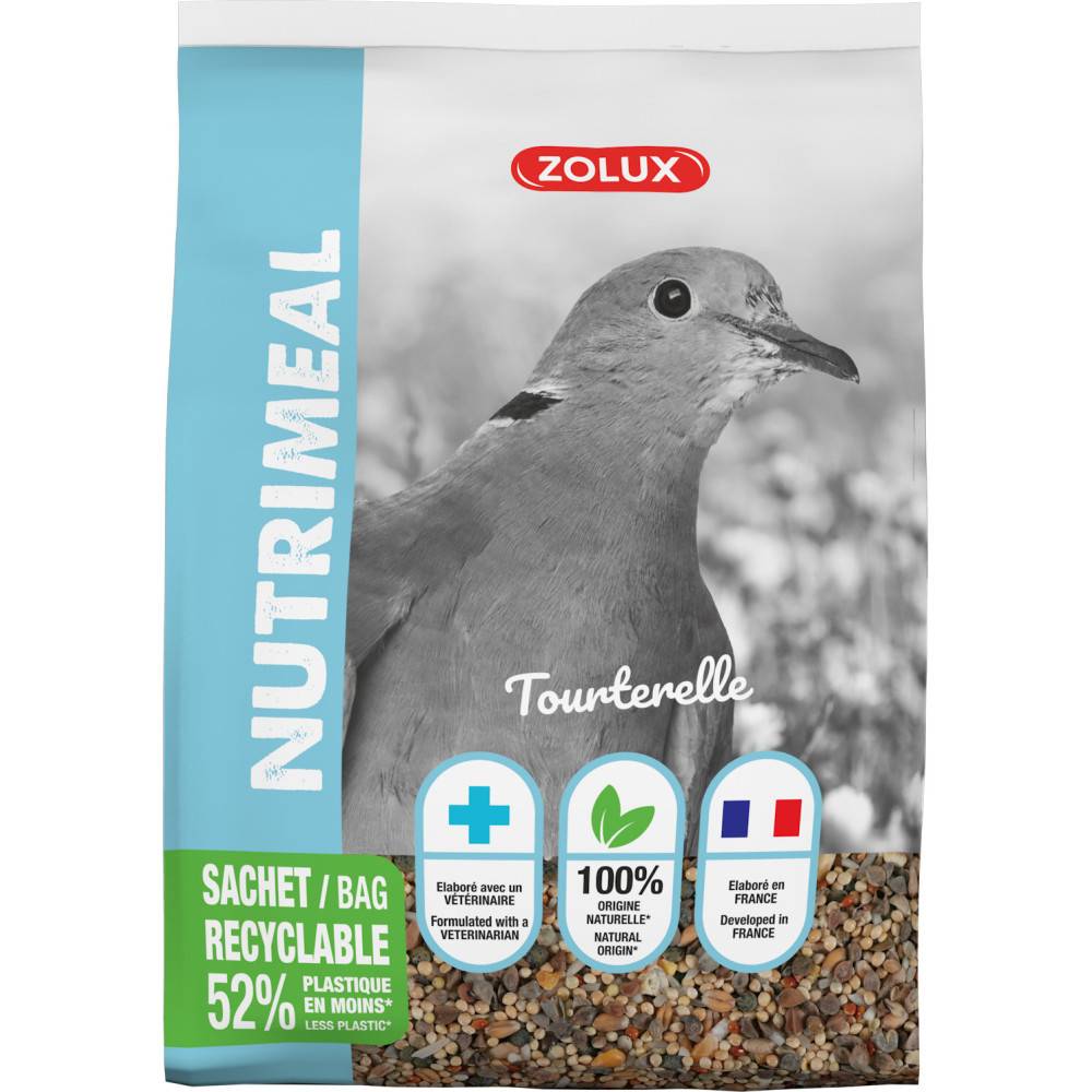 Zolux - zolux - Graines tourterelle nutrimeal 800g. - Image 3