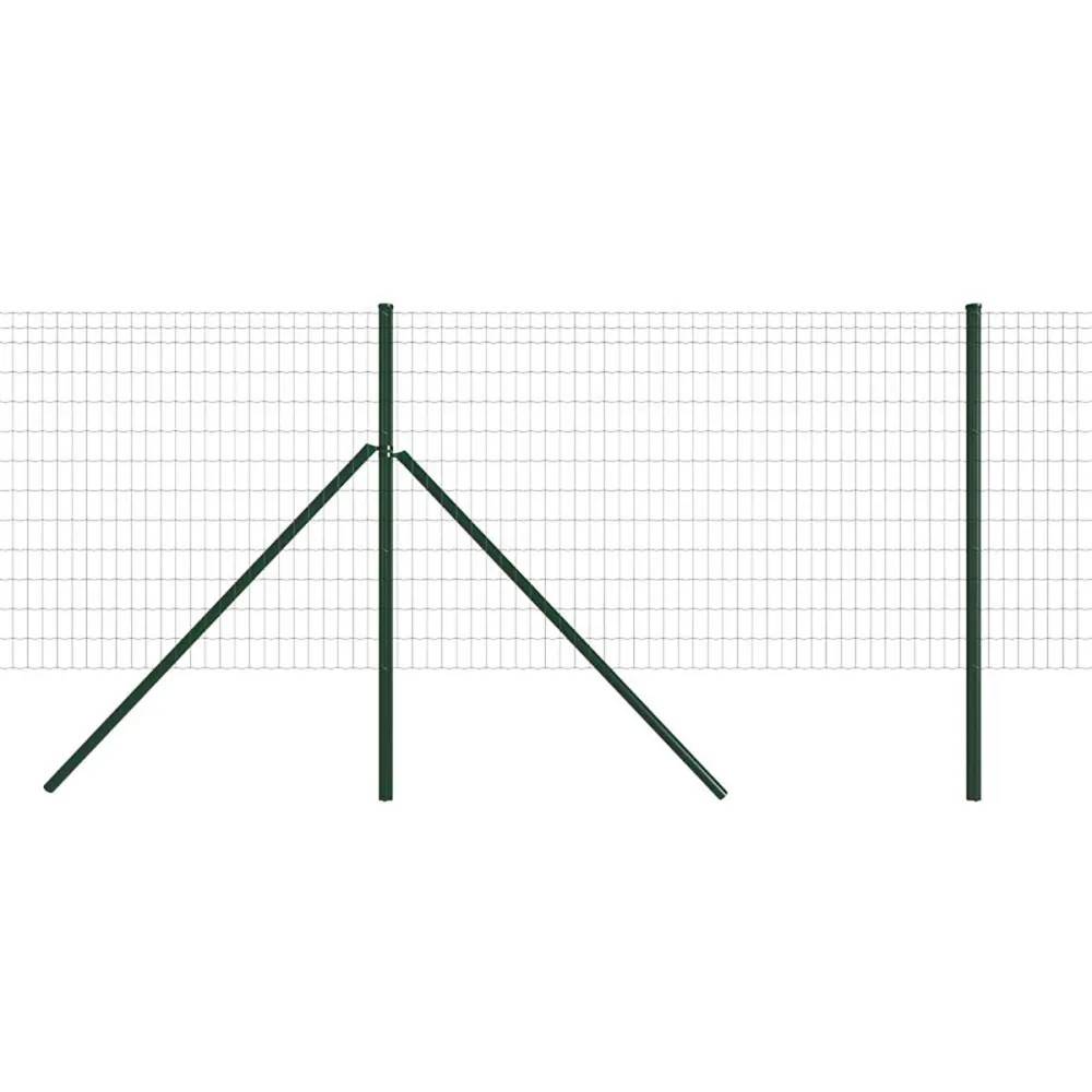 Kit complet 80 m de rouleaux grillage soudé PVC - Maille 100x75mm - Fil 2,1mm - Hauteur 1,50 m - Image 9