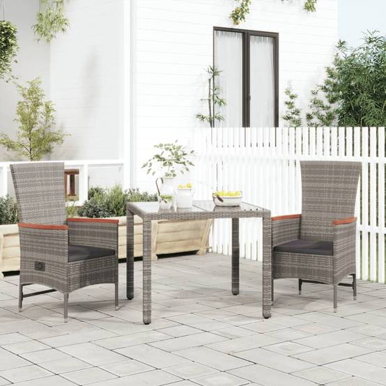 Vidaxl - Chaises de jardin inclinables coussins lot de 2 Résine tressée vidaXL 319530 - Image 1