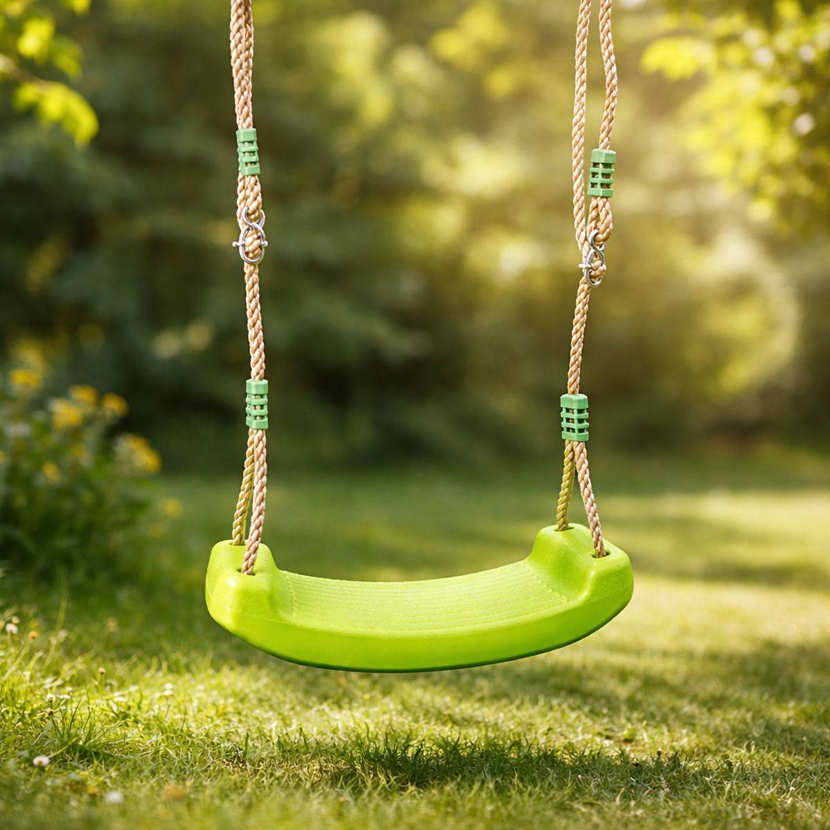 Balançoire soufflée verte pour portique 1,90 / 2,50 m 426 Trigano Jardin - Image 3