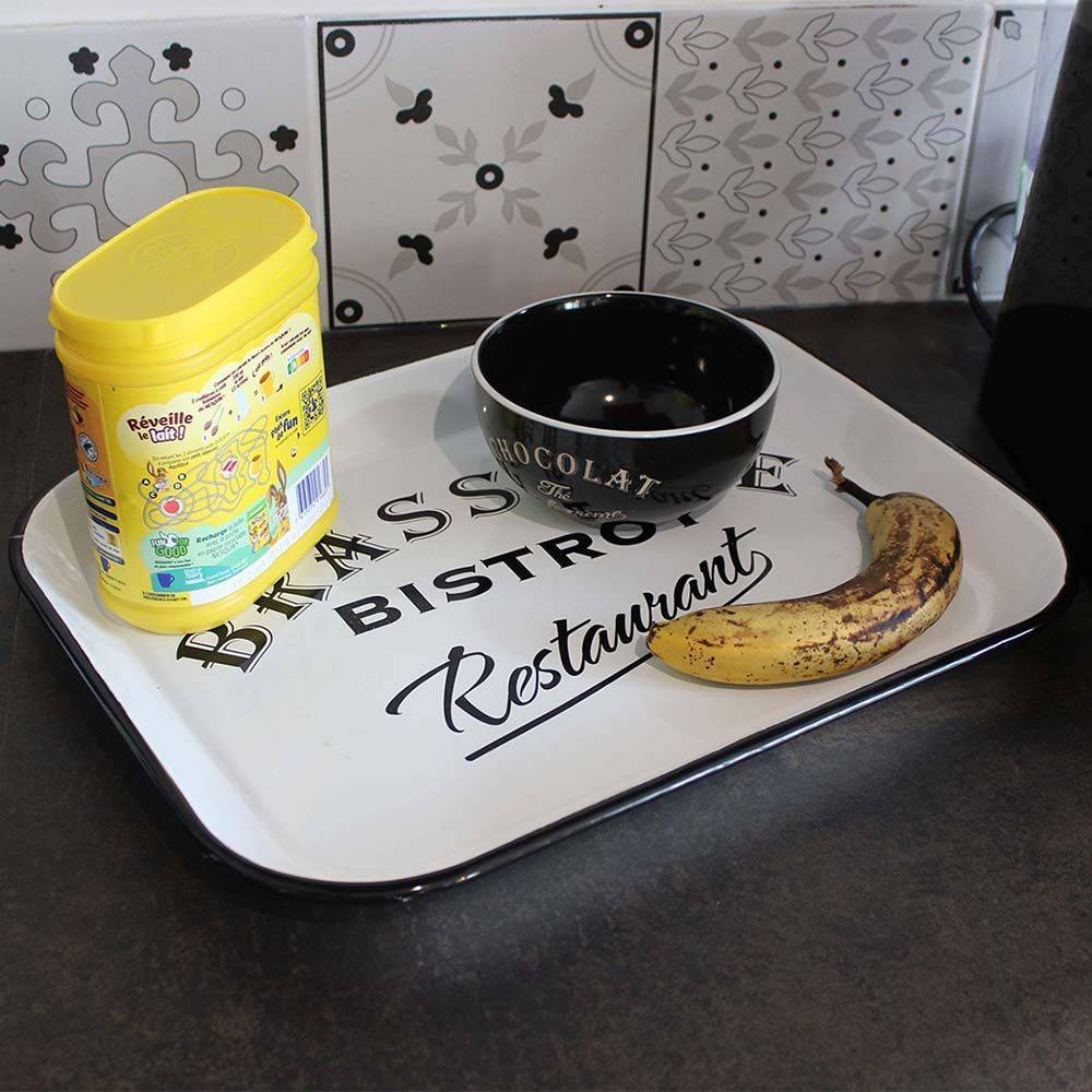 Antic Line Creations - Plateau rectangulaire Bistrot 41 cm - Image 4