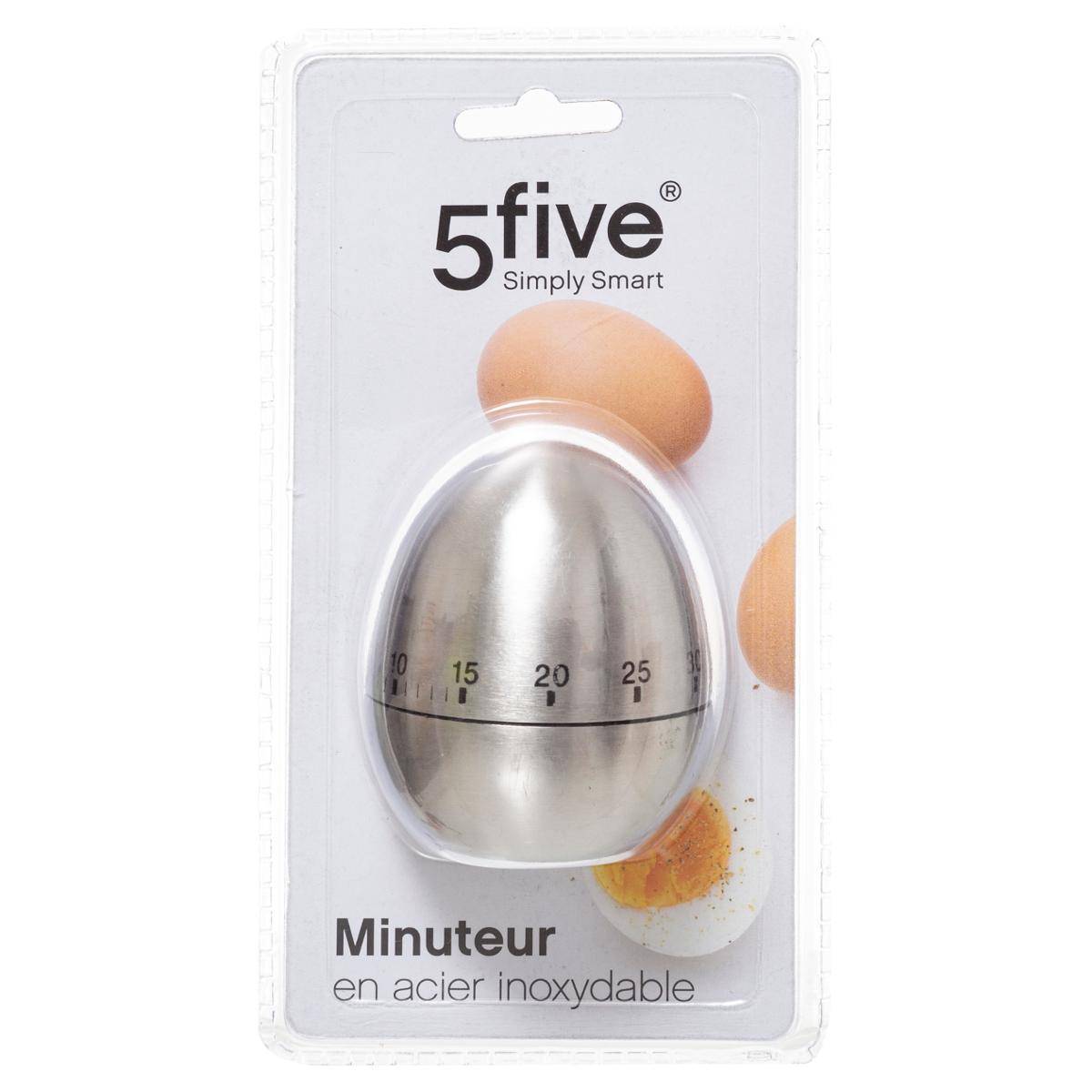 Minuteur oeuf inox - 5five - Image 3