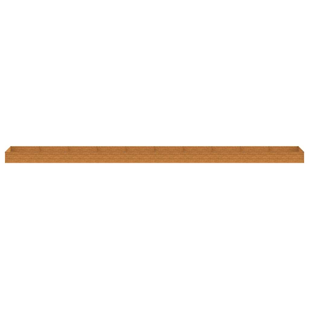 Prolenta Premium - Jardinière acier marron  960 x 100 x 36 cm  - Prolenta premium p388.5 - Image 4