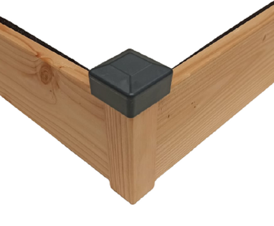 Mon Petit Potager - Carre potager en bois Douglas PREMIUM GM 126 x 126 x H14 cm - Epaisseur 19mm - mon PETIT POTAGER - Image 5