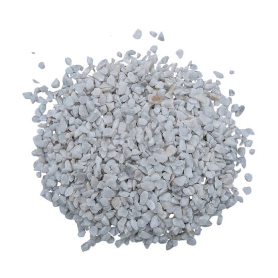 Gravier marbre blanc cristal 8/12 mm – Pack 3 Big Bag +/- 1,5T – 60 m² - Image 2
