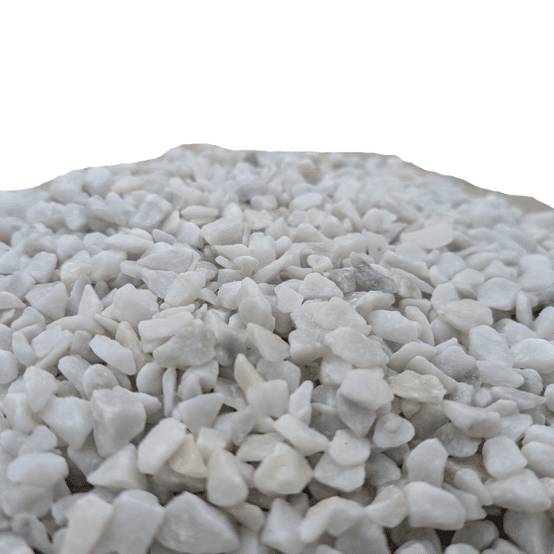 Gravier marbre blanc cristal 8/12 mm – Pack 3 Big Bag +/- 1,5T – 60 m² - Image 3