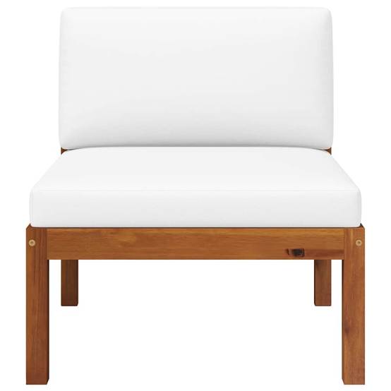 ComfortXL - Petit salon de jardin 2 pièces Bois d'Acacia et Corde pour Balcon ou Terrasse Crème – ComfortXL Outdoor Living - Image 3