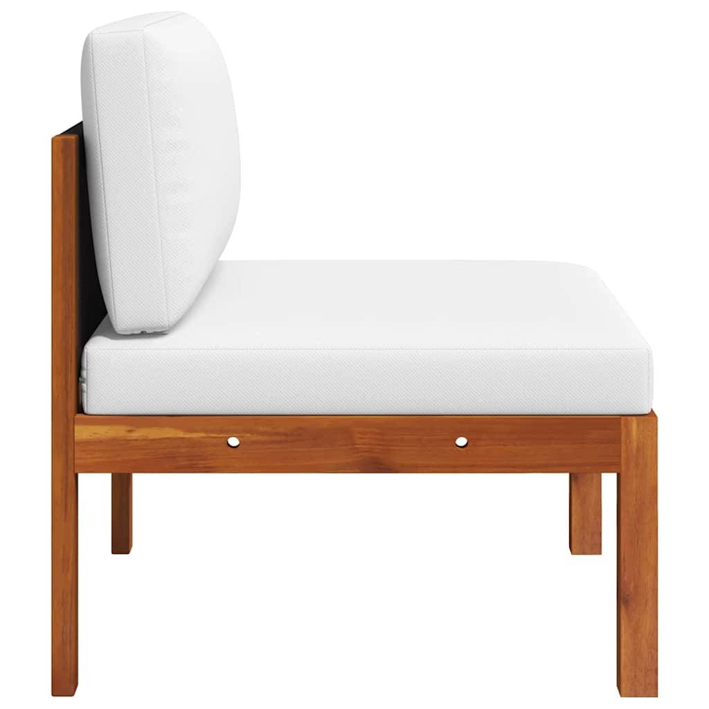 ComfortXL - Petit salon de jardin 2 pièces Bois d'Acacia et Corde pour Balcon ou Terrasse Crème – ComfortXL Outdoor Living - Image 8
