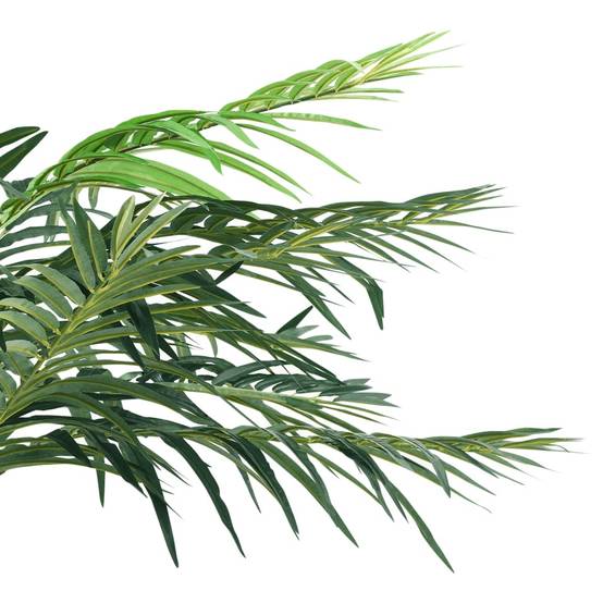 Palmier Phoenix artificiel bois et plastique vert 80 x 80 x 215 cm - PANGIVO - Image 4