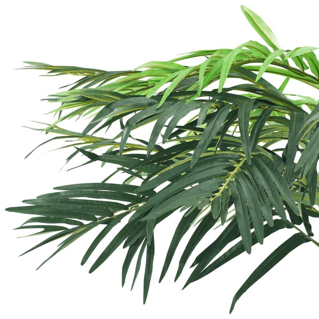 Palmier Phoenix artificiel bois et plastique vert 80 x 80 x 215 cm - PANGIVO - Image 3