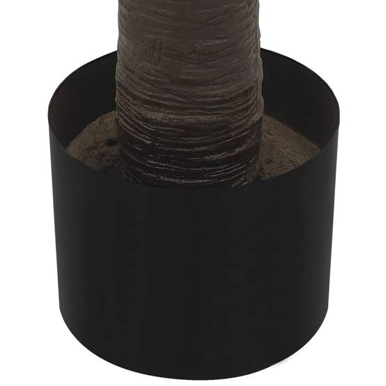 Palmier Phoenix artificiel bois et plastique vert 80 x 80 x 215 cm - PANGIVO - Image 5
