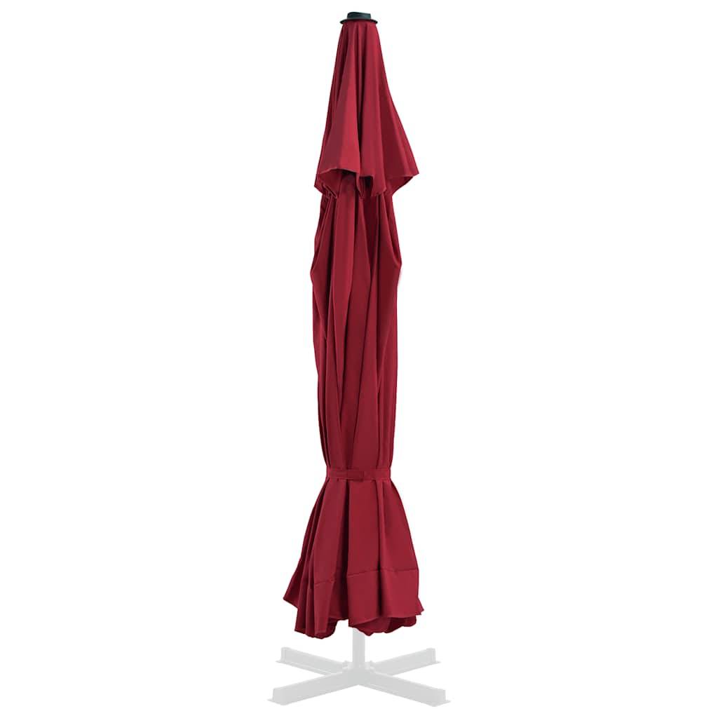Vidaxl - Tissu de remplacement pour parasol d'extérieur Bordeaux 515 cm vidaXL 312542 - Image 4