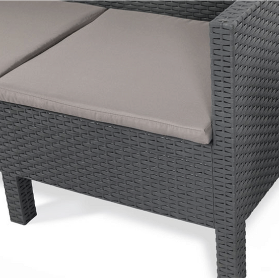 Ensemble 4 places PENELOPE - Noir anthracite - Image 5