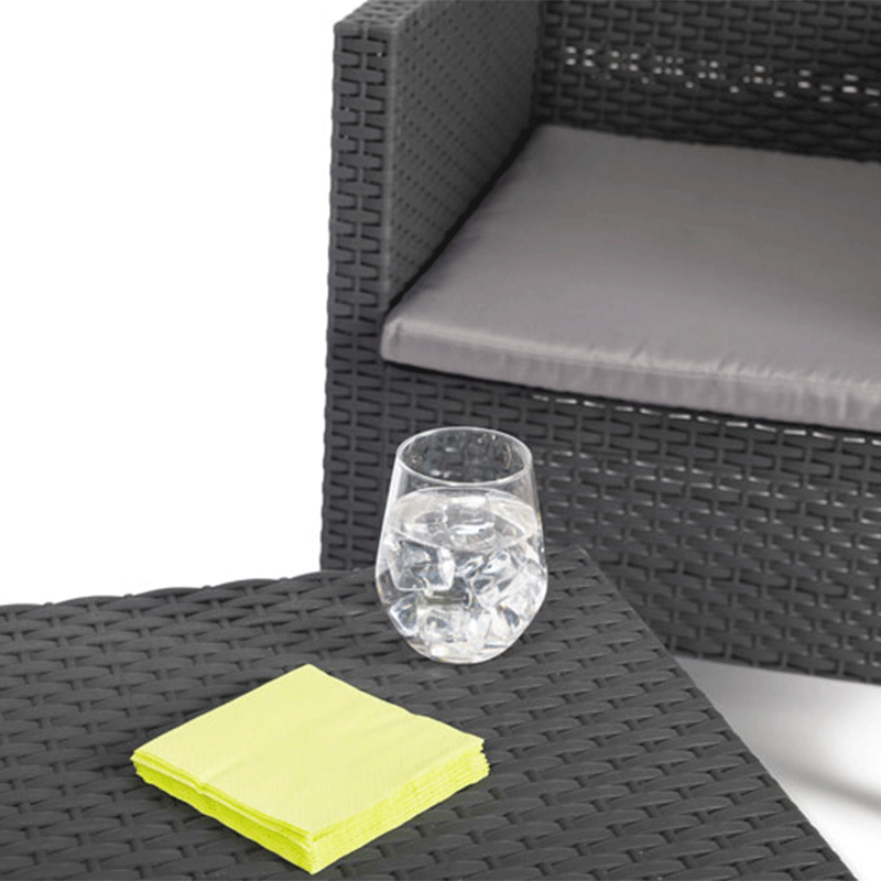 Ensemble 4 places PENELOPE - Noir anthracite - Image 3