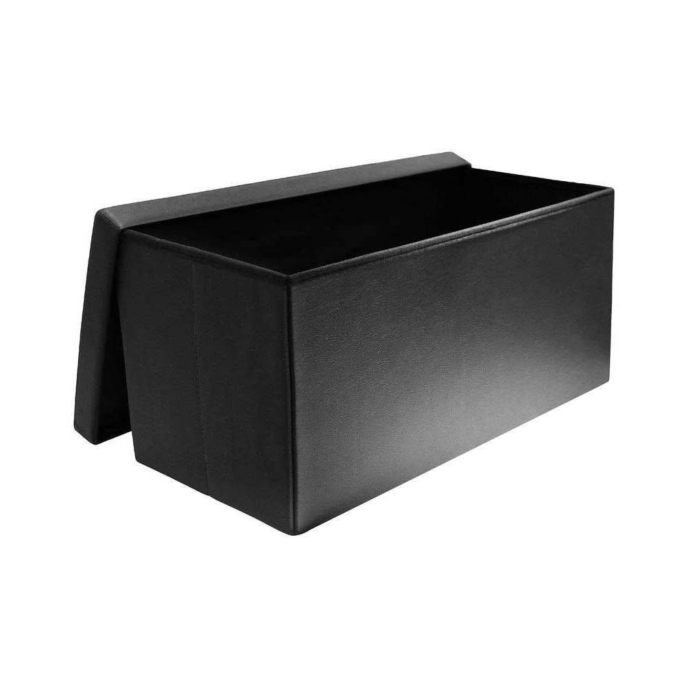 The Home Deco Factory - Banc coffre de rangement en polyuréthane Zoé - Image 2