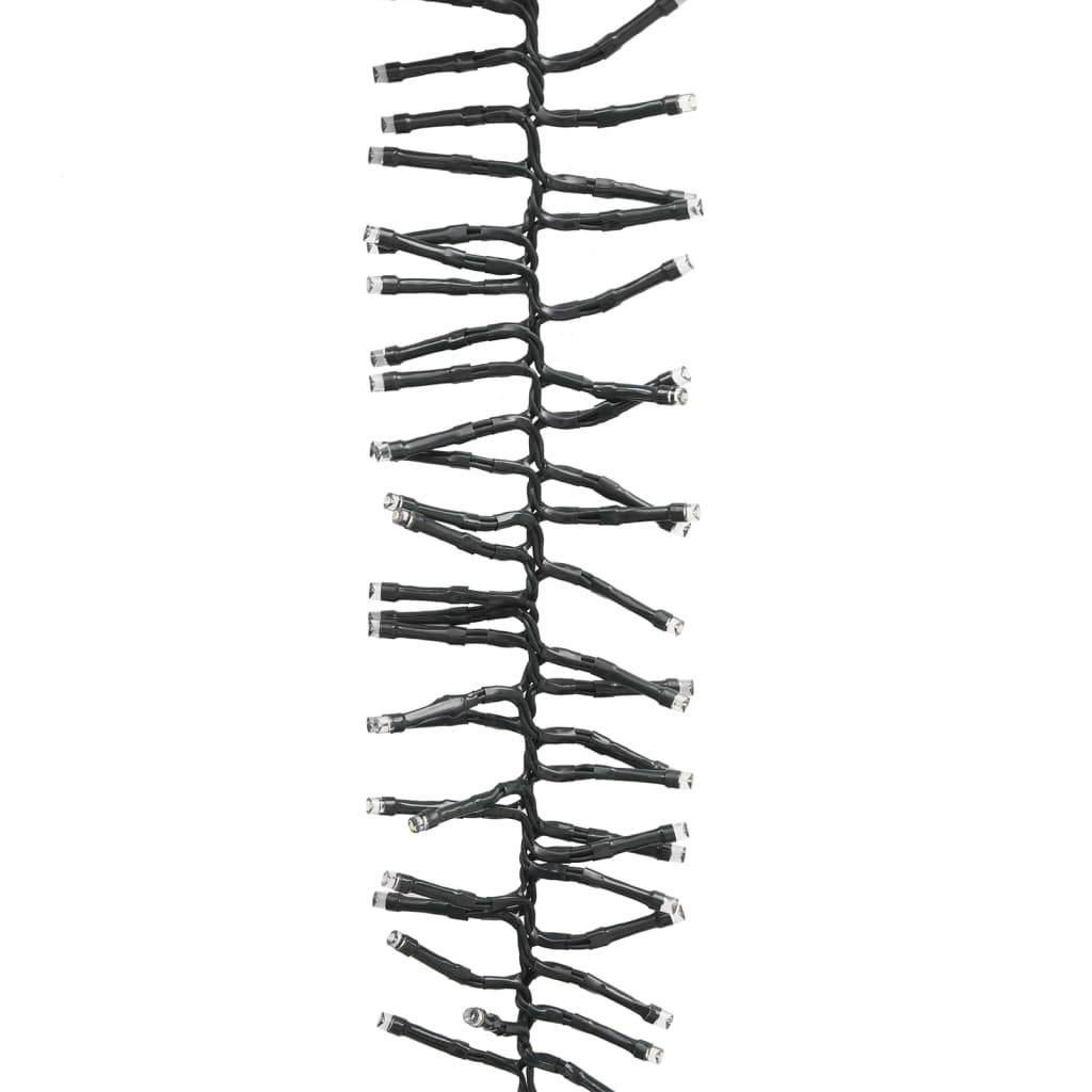 Guirlande LED Groupée PVC 1000 LED 8 Modes Déco Sapin Noël Jardin Blanc Froid 11m – ComfortXL Outdoor Living - Image 6