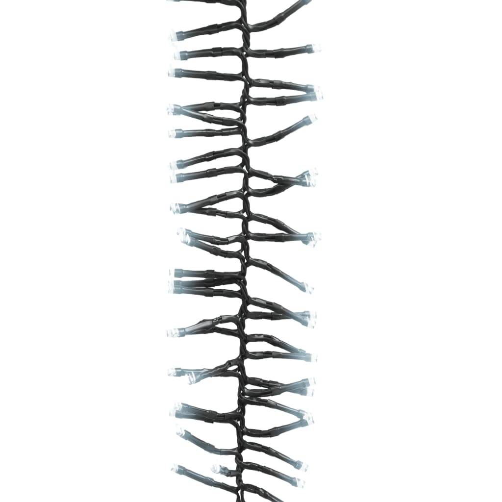 Guirlande LED Groupée PVC 1000 LED 8 Modes Déco Sapin Noël Jardin Blanc Froid 11m – ComfortXL Outdoor Living - Image 3