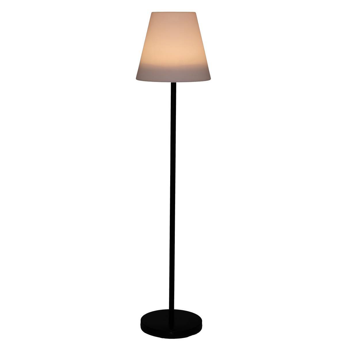 Lampadaire d'extérieur "Rony" métal blanc H150cm ATMOSPHERA CREATEUR D'INTERIEUR - Image 4